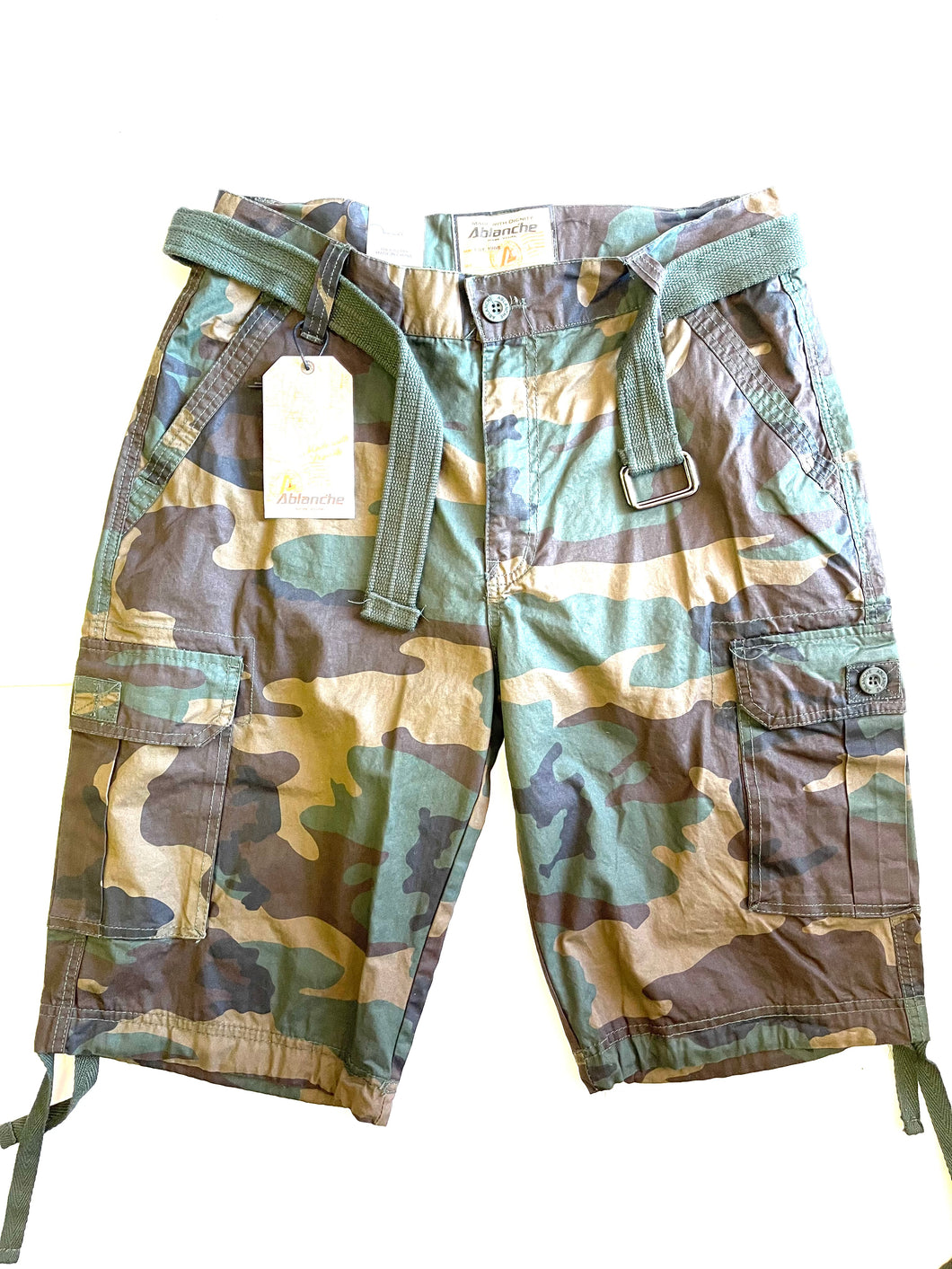 Men’s Basic Cargo Shorts / Woodland