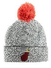 Load image into Gallery viewer, Mitchell &amp; Ness NBA Miami Heat Crack Pattern Cuffed Knit
