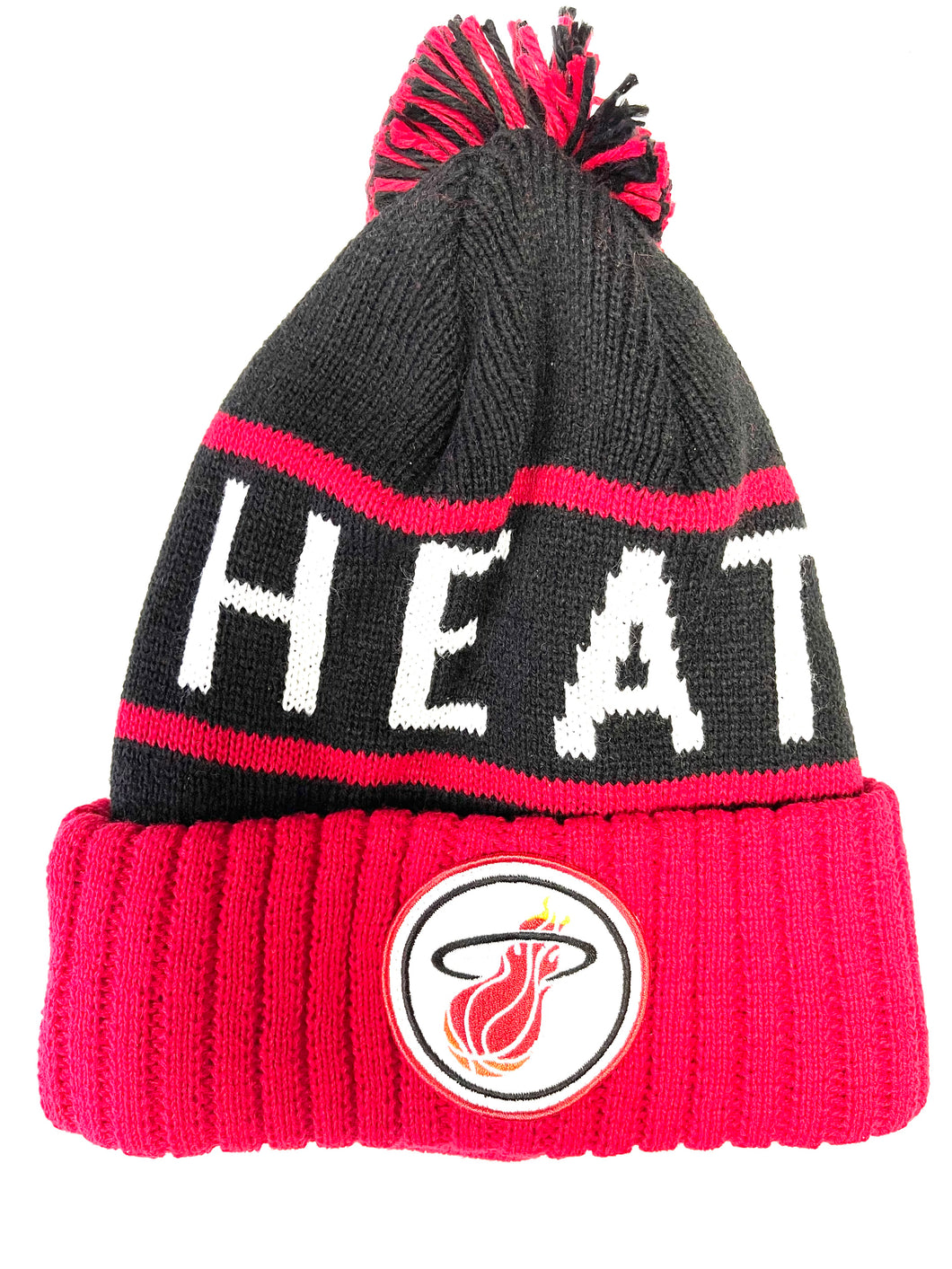 Mitchell & Ness NBA Miami Heat Cuffed Knit Hat