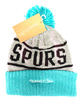 Load image into Gallery viewer, Mitchell &amp; Ness NBA Spurs The Finals 2007 Cuffed Knit Hat
