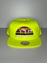 Load image into Gallery viewer, Mitchell &amp; Ness Neon Nylon Snapback HWC Nuggets
