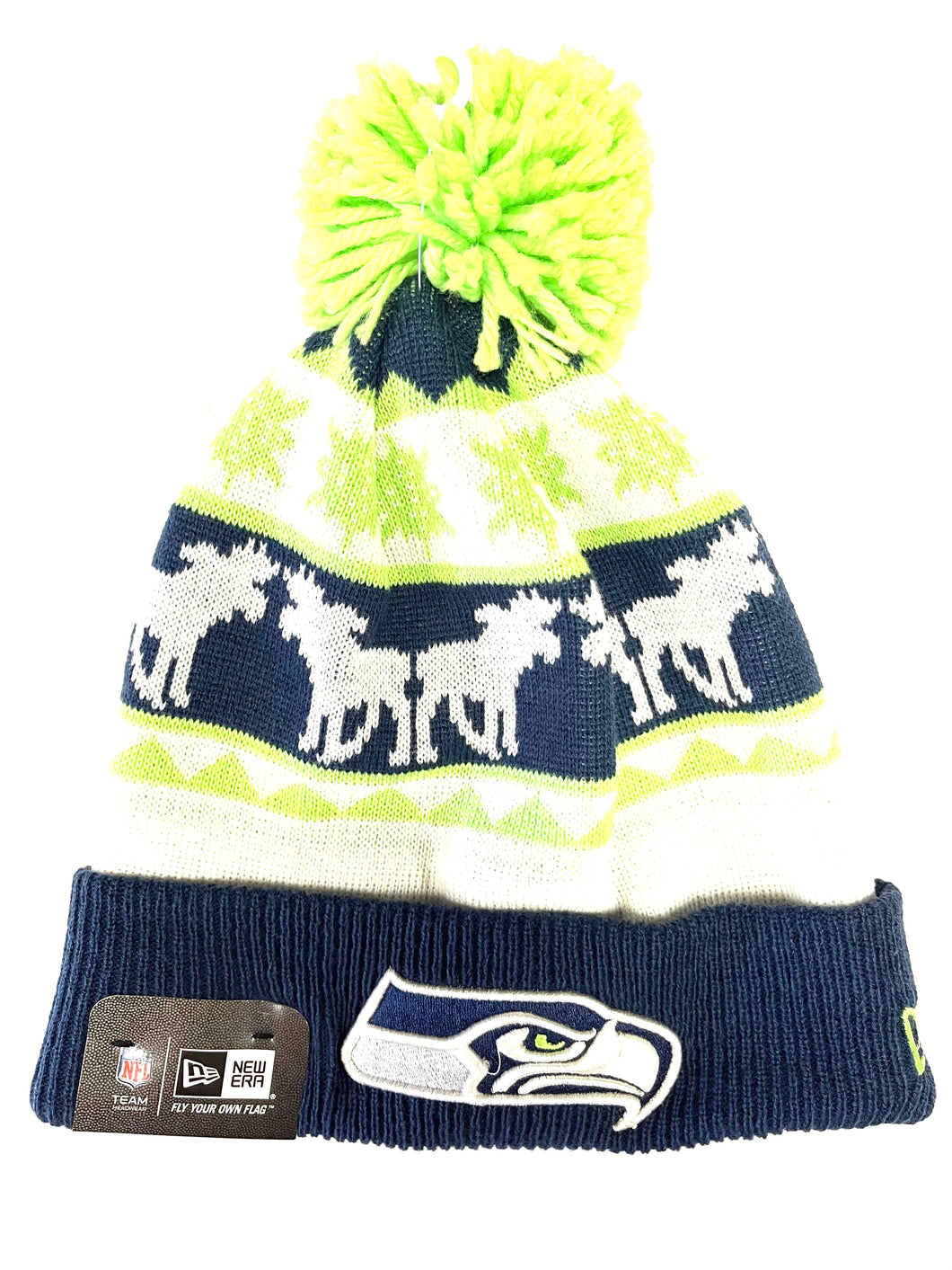 New Era NFL Seattle Seahawks The Mooser Knit Hat